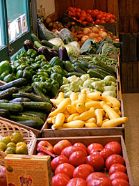 Locally grown, farm fresh fruits and vegetables at Weber's Cider Mill Farm in Parkville, MD, NE Baltimore. 