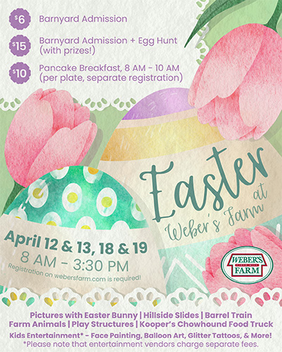 Celebrate Easter with us at the farm!